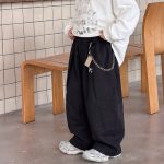 【90-160】アウター Tシャツ ズボン 長袖 プリント チェーン付き カジュアル 男の子 - 画像 (7)