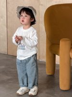 【73-110】Tシャツ プリント ラウンドネック 長袖 男の子 - 画像 (5)