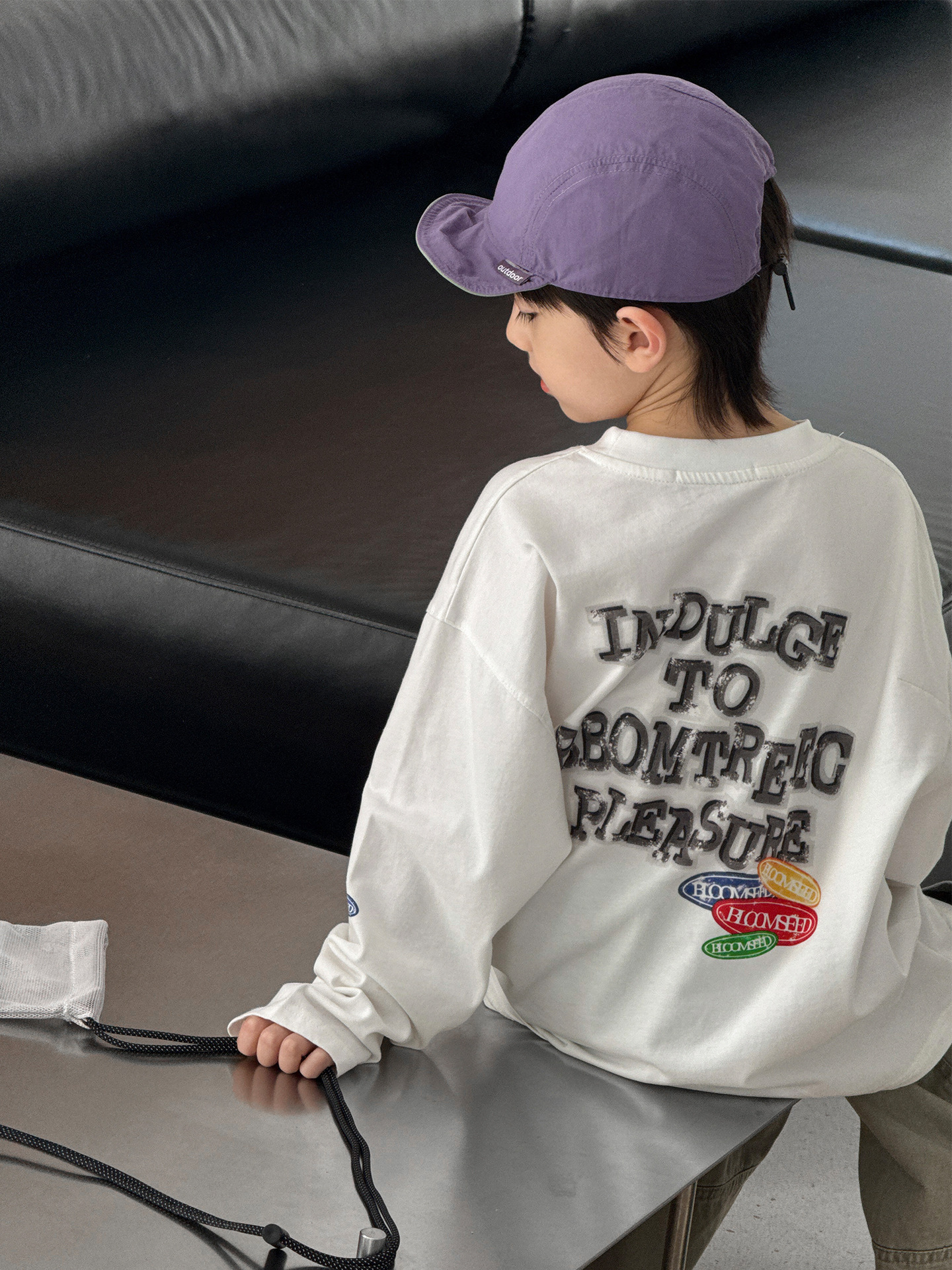 O1CN01ogKis02GTqRDfHFum_2201251829017-0-cib.jpg 【90-160】長袖Tシャツ 男の子 カジュアル アルファベット トレンド - 画像 (1)