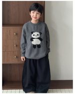 【90-160】ニットセーター 男の子 動物柄 厚手 あったか カジュアル - 画像 (11)