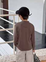 【90-170】長袖トップス 男の子 英字プリント やわらか シンプル - 画像 (19)