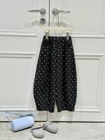 【100-170】パンツ 女の子 ドット柄 ゆったり 履きやすい - 画像 (8)