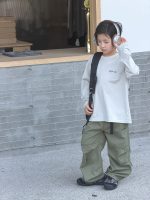【100-170】長袖Tシャツ 男の子 コットン 英字プリント ゆったり - 画像 (20)
