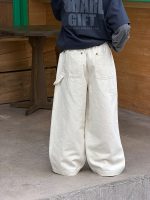 【100-170】ストレートパンツ 韓国風 カジュアル コットン - 画像 (13)