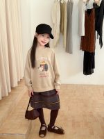 【100-170】スカートorレギンス 女の子 透かし 配色 フリル - 画像 (6)