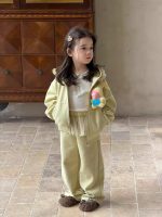 【80-140】ジップパーカーorパンツ 女の子 かわいい フリルデザイン - 画像 (3)