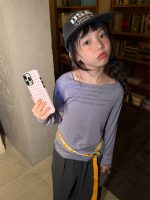 【100-160】長袖Ｔシャツ 女の子 おしゃれ シンプル 着せやすい - 画像 (17)