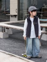 【100-170】ベスト 男の子 アウトドア カジュアル レイヤード - 画像 (12)
