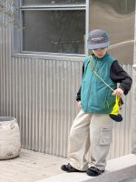 【100-170】ベスト 男の子 アウトドア カジュアル レイヤード - 画像 (23)