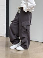 【100-170】スウェットパンツ 男の子 ゆったり 韓国風 ポケット付き ストレート - 画像 (11)