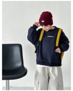 【90-160】トレーナー 男の子 英字プリント 裏起毛 合わせやすい - 画像 (10)