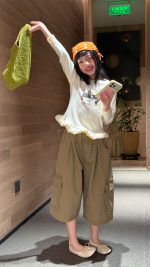 【100-160】長袖Tシャツ 女の子 韓国風 フリル付き 合わせやすい - 画像 (27)