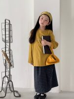 【100-150】長袖Tシャツ 女の子 刺繍 韓国風 ベーシック カジュアル - 画像 (10)