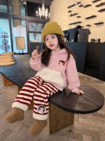 【80-140】パーカーorスウェットパンツ 女の子 裏起毛 おしゃれ 韓国風 - 画像 (3)