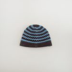 【GOODS】帽子 ニット 波模様 配色 カジュアル - 画像 (8)