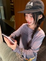 【100-160】長袖Ｔシャツ 女の子 おしゃれ シンプル 着せやすい - 画像 (15)