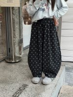【100-170】パンツ 女の子 ドット柄 ゆったり 履きやすい - 画像 (6)