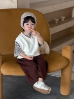 【73-110】ベスト Tシャツ ストライブ カジュアル 男の子 - 画像 (3)