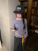 【100-160】長袖Ｔシャツ 女の子 おしゃれ シンプル 着せやすい - 画像 (19)