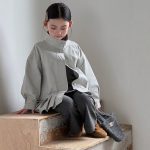 【100-150】トップスorパンツ 女の子 フリル シンプル - 画像 (7)