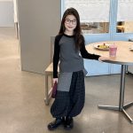 【100-170】長袖Tシャツ 女の子 ラグラン ストレッチで快適 - 画像 (7)