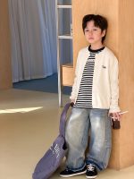 【100-170】ニットカーディガン 男女兼用 刺繍 ふんわり カジュアル - 画像 (35)