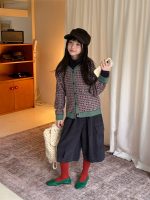 【100-160】セーター 女の子 ジャカード ニット レトロ - 画像 (6)
