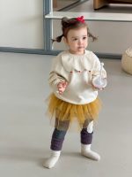 【73-110】トップス レギンス 折り襟 長袖 女の子 - 画像 (3)