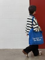【100-170】トレーナー 男の子 配色 ボーダー柄 ゆったり カジュアル - 画像 (13)