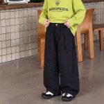 【90-160】パーカー ズボン プリント 長袖 ドットズボン カジュアル 男の子 - 画像 (5)