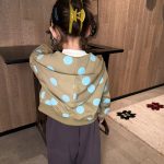 【90-140】アウターorインナーorパンツ 女の子 大きめドット柄 カジュアル - 画像 (17)