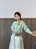 【100-170】カーディガン 女の子 ニット カジュアル 着せやすい - 画像 (6)
