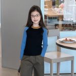 【100-170】長袖Tシャツ 女の子 ラグラン ストレッチで快適 - 画像 (9)