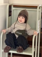 【73-110】セーター ズボン ニット 配色 カジュアル  男の子 - 画像 (5)