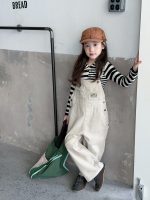 【100-170】トップスorパンツ 女の子 コーデュロイ カジュアル - 画像 (3)