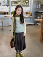 【100-170】トップス 女の子 重ね着 ゆったり 合わせやすい - 画像 (4)