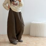 【100-170】パンツ 女の子 カーゴパンツ ゆったり 韓国風 - 画像 (7)