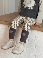 【73-110】ベスト Tシャツ レギンス ニット ストライブ 男の子 - 画像 (9)