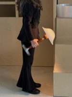 【90-140】フレアパンツ 女の子 フリルデザイン 伸縮性 やわらか素材 - 画像 (15)