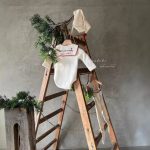 【66-90】ロンパース サロペットズボン 裏起毛 クリスマス風 カワイイ 女の子 - 画像 (3)