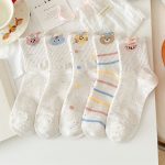 【GOODS】5足セット ソックス 動物柄 カートゥーン かわいい - 画像 (3)