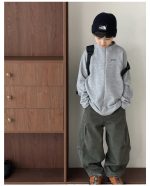 【90-160】トレーナー 男の子 厚手 あったか 防寒 着回しやすい - 画像 (6)