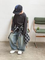 【100-170】長袖Tシャツ 男の子 コットン 英字プリント ゆったり - 画像 (16)