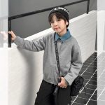 【90-160】ニットカーディガン 男女兼用 着回しやすい カジュアル - 画像 (9)