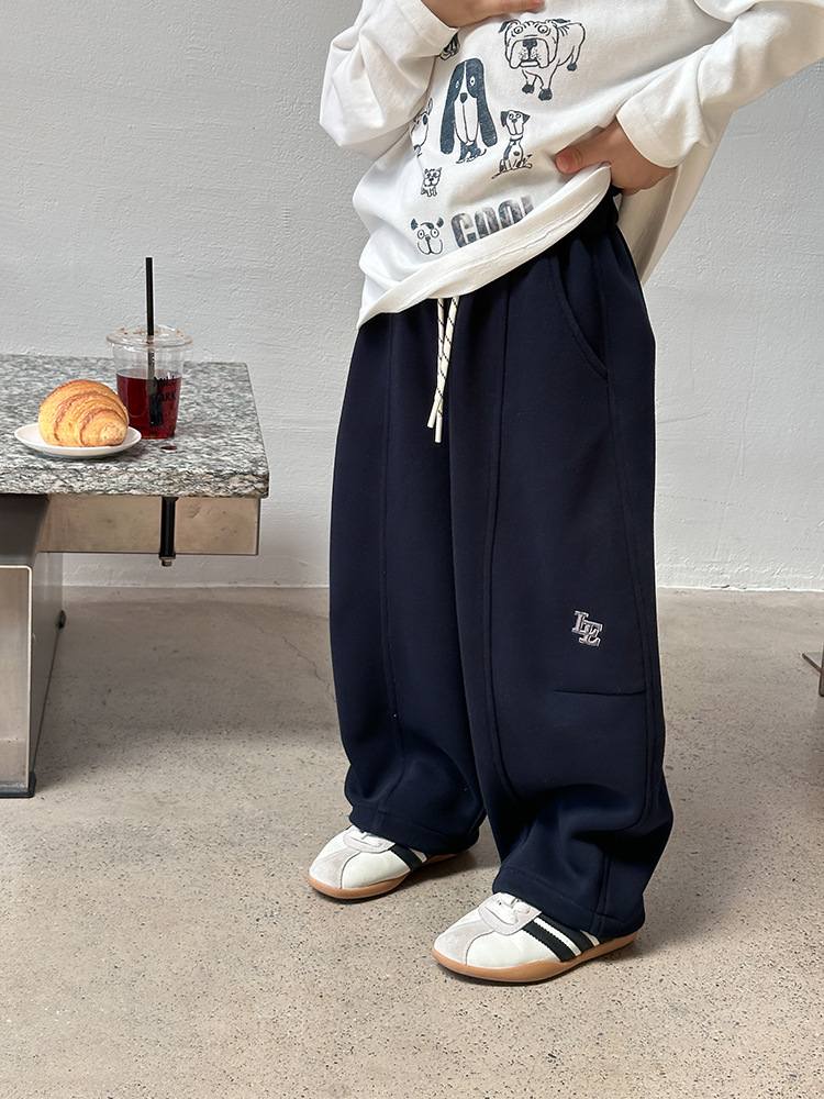 O1CN01xLLFy31h7qqJMzuYv_1911304231-0-cib.jpg 【90-170】パンツ キッズ 男女兼用 韓国風 ゆったり 合わせやすい - 画像 (1)
