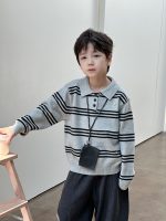 【90-160】ポロニット 男の子 ボーダー柄 韓国風 プレッピー - 画像 (22)