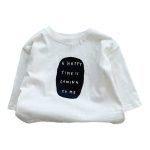 【90-140】長袖Tシャツ 男の子 英字 シンプル ルーズ - 画像 (6)