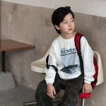 【90-160】長袖Ｔシャツ 男の子 英字 カートゥーン プリント カジュアル - 画像 (7)