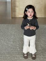 【73-110】トップス 花柄 ラウンドネック 長袖 女の子 - 画像 (6)
