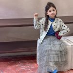 【100-170】セーター 女の子 ドット柄 ジャカード ボタン - 画像 (7)